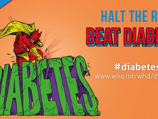 غلبه بر دیابت، شعار روز جهانی بهداشت 2016