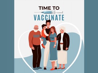 اعضای واکسینه‌شده و واکسینه‌نشدۀ خانواده‌ها در برابر کرونا