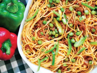 اسپاگتی با سس بلونیز