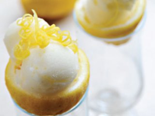 بستنی یخی لیمو