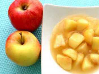 سیب پخته شده با عسل و لیمو