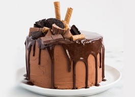 کیک فاج شکلاتی
