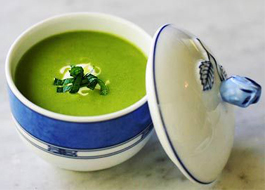 سوپ سبز نخودفرنگی