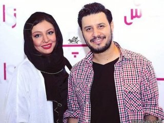 جواد عزتی و همسرش در یک جشن سینمایی + عکس