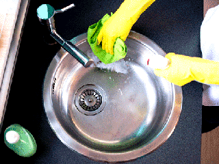 برق انداختن سینک ظرفشویی با چند روش ساده!