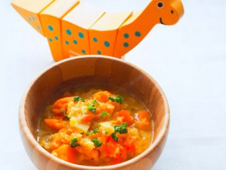 سوپ دال عدس و سبزیجات