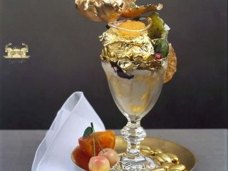 خوردنی‌های لاکچری نشین‌ها؛ از آب معدنی ۶۰ هزار تومانی تا بستنی با روکش طلا + تصاویر