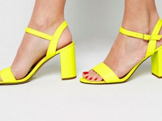 جدیدترین مدل های کفش زرد زنانه