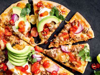 پیتزا مکزیکی + طرز تهیه