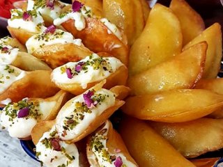 قطایف شیرینی عربی؛  مخصوص ماه مبارک رمضان