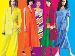 با تاثیرات رنگ در طراحی لباس بانوان آشنا شوید