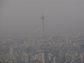 آلودگی هوا در تهران تشدید شد