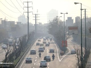 کیفیت هوای پایتخت برای گروه‌های حساس ناسالم است