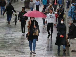 تهران از فردا جمعه بارانی می‌شود