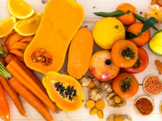 سبزیجات با رنگ نارنجی و سبز منبع ویتامین D هستند