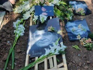 آرامگاه بدون سنگ و نشان محمدرضا شجریان، ۷۸ روز پس از درگذشت+عکس