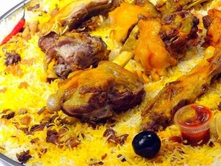طرز تهیه پلو گوشت عربی