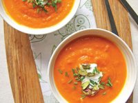 سوپ هویج و زنجفیل