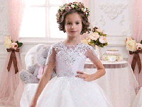 جدیدترین مدل های لباس عروس بچگانه