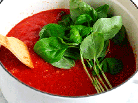 سس مارینارا خانگی ؛یک طعم دهنده بی نظیر برای انواع اسپاگتی