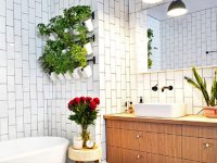 ۱۲ ایده برای دکوراسیون حمام کوچک