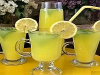 طرز تهیه شربت به لیمو