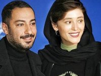عکس جدید نوید محمدزاده و فرشته حسینی در جشنواره فیلم ونیز 2022