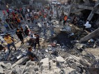 شهادت 500 فلسطینی در حمله صهیونیست‌ها به بیمارستان غزه