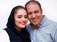 سلفی نرگس محمدی و همسرش کنار آبشار نیاگارا + عکس