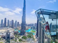 اسکای ویو دبی: تماشای برج خلیفه از برج های دوقلو دبی