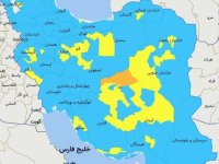 بازگشت رنگ «نارنجی» به نقشه کرونایی ایران