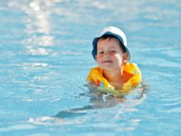 توصیه‌های ایمنی پیرامون آب‌بازی کود‌کان د‌ر تابستان