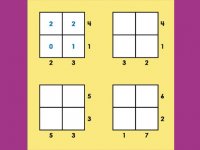 مربع های جمع اعداد