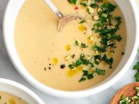 سوپ تره فرنگی و سیب زمینی + طرز تهیه